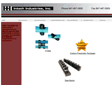 Tablet Screenshot of intechindustries.com